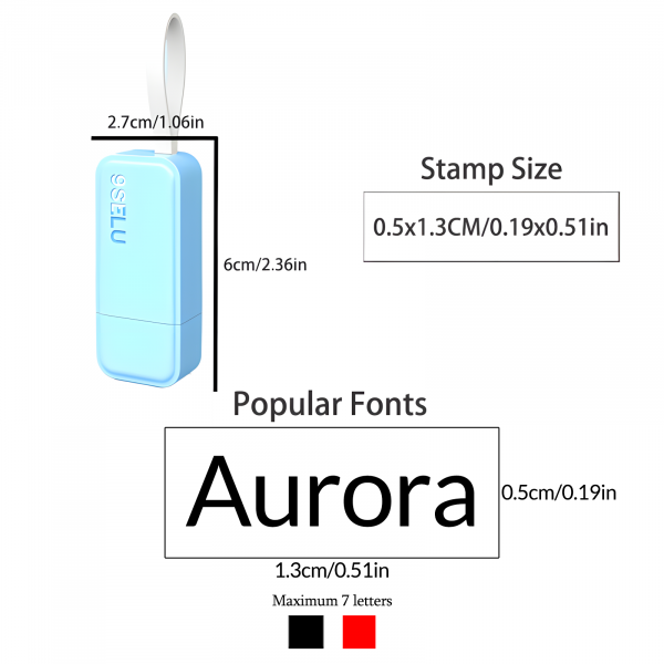 【Custom Made】 Personalized Name Stamp, Handwritten Signature Stamp, Personalized Signature, Customizable Stamp, Handwriting Style Stamp, Nurse Auto-Press Stamp - Image 2